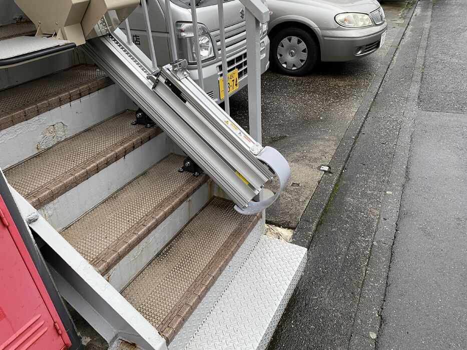 画像1368：屋内直線昇降機