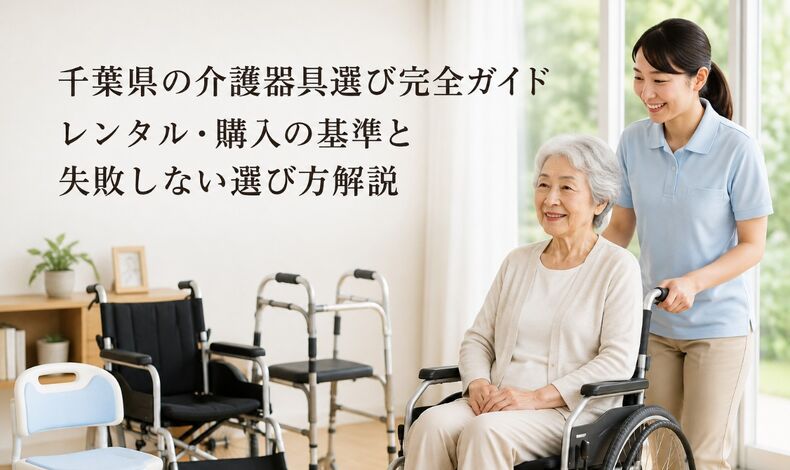 画像2599：千葉県の介護器具選び完全ガイド｜レンタル・購入の基準と失敗しない選び方解説